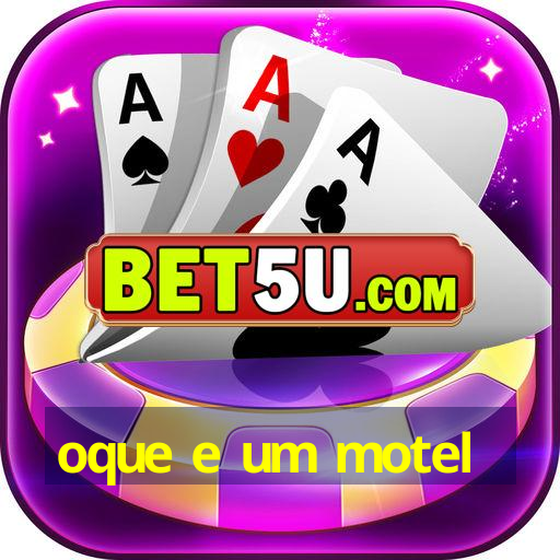 oque e um motel